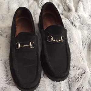 Gucci horse bit loafers